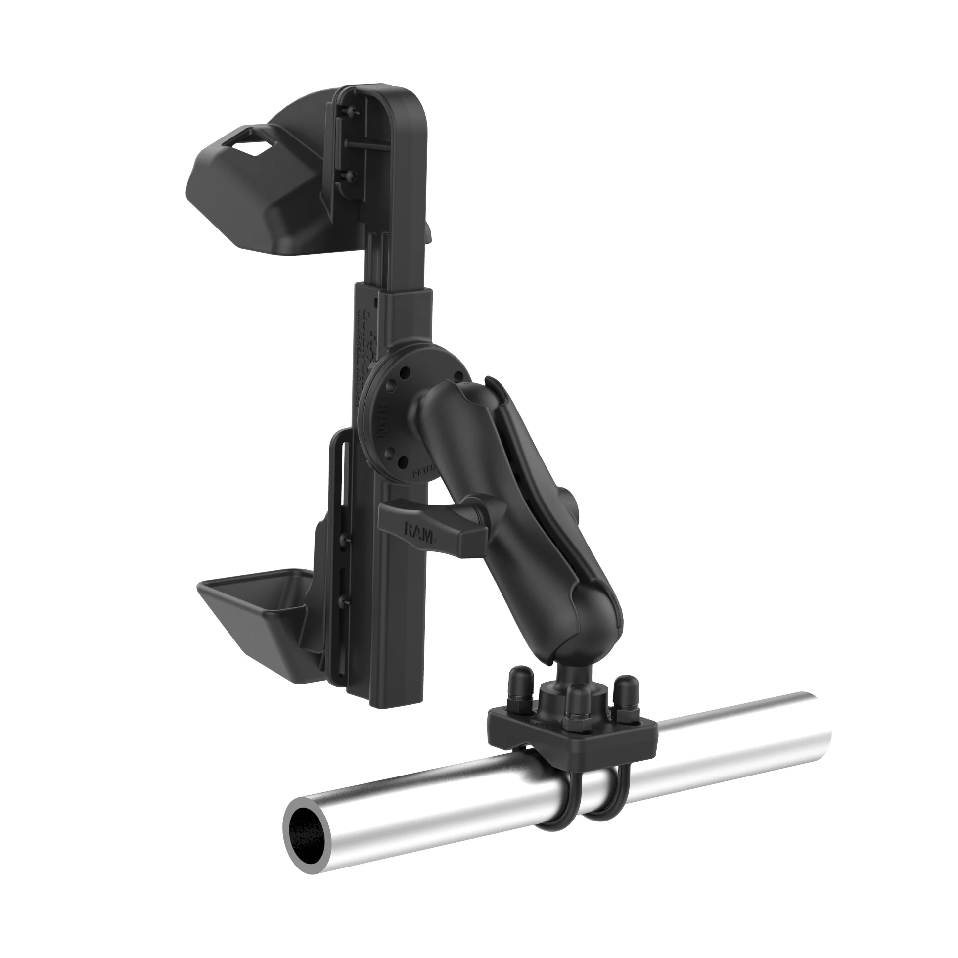 RAM® Quick-Draw™ Mount for Zebra TC8000/8300 with Double U-Bolt Base - Image 3
