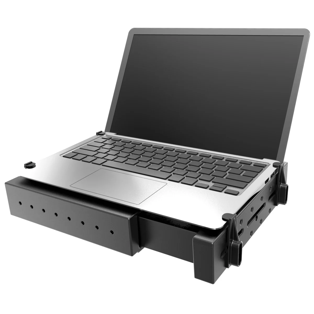 RAM® Tough-Tray™ Double Ball Mount with Double U-Bolt Rail Base - Image 2