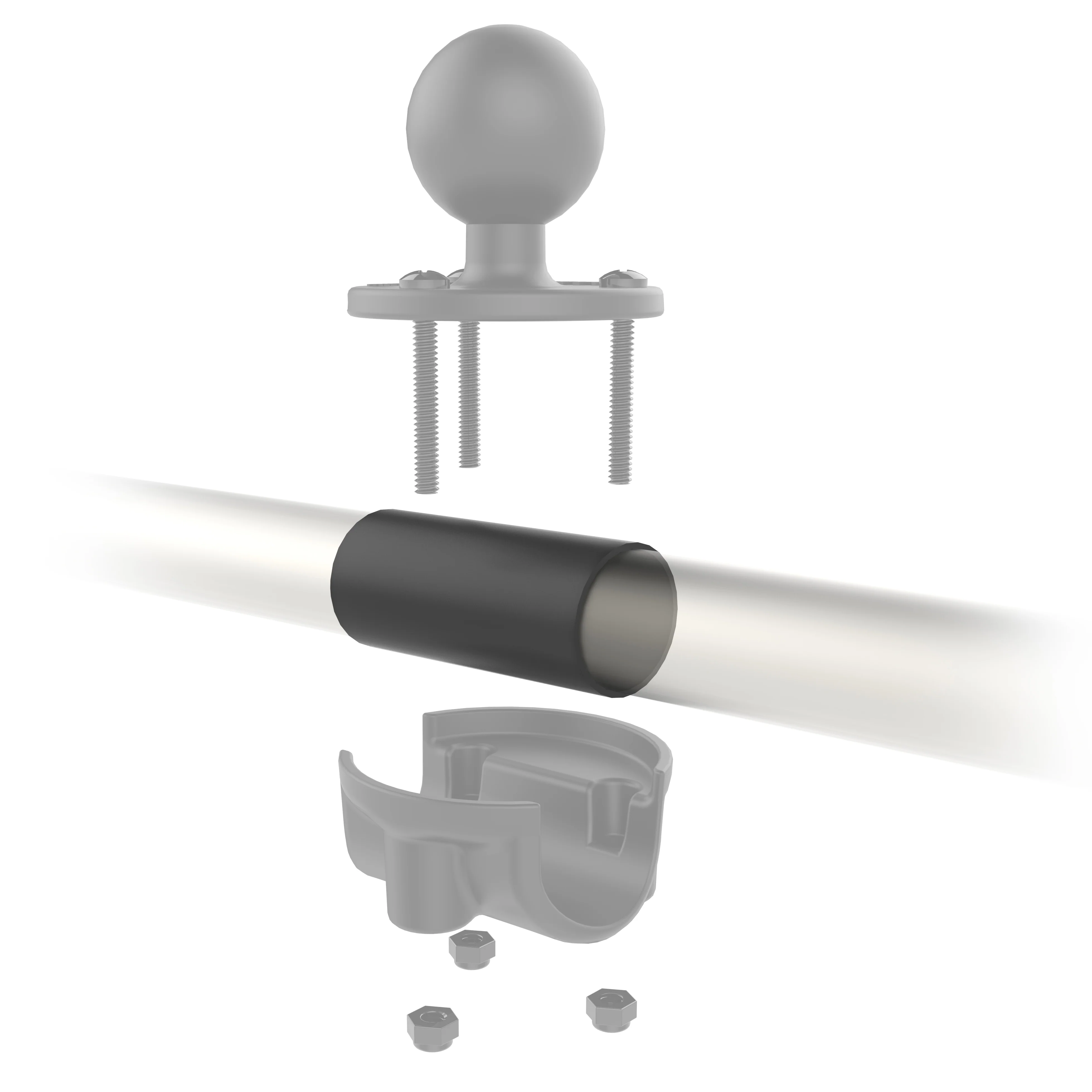 RAM® Rubber Adhesive Strip 7.5" X 2" - Image 2