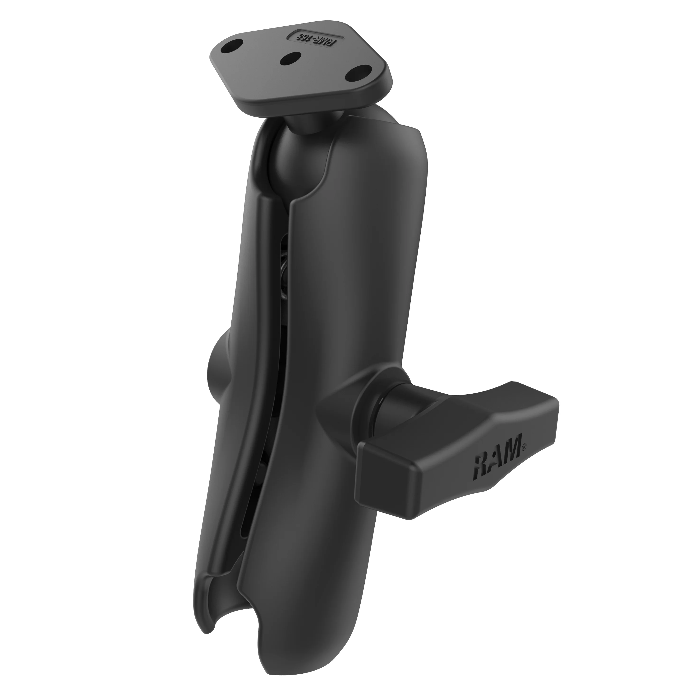 RAM® Double Socket Arm with Diamond Ball Plate