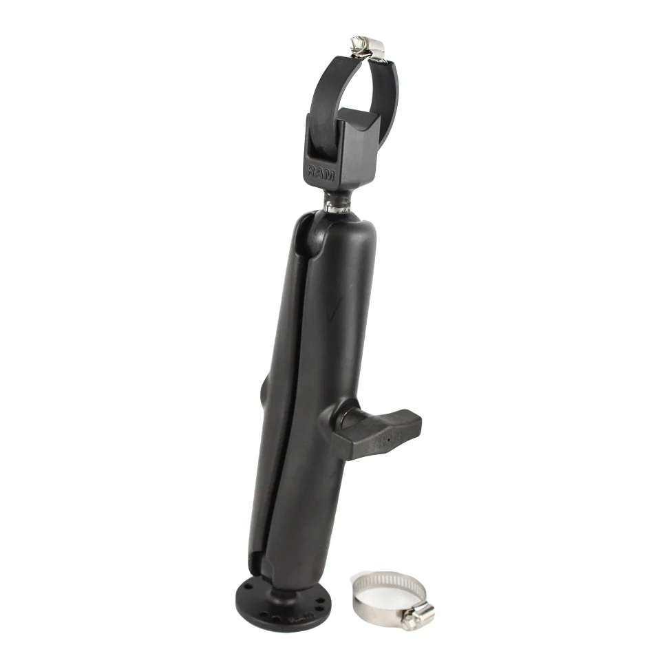 RAM® Trolling Motor Stabilizer with Strap Hose Clamp - Long