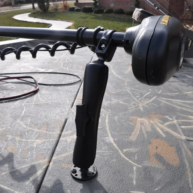 RAM® Trolling Motor Stabilizer with Strap Hose Clamp - Long - Image 2