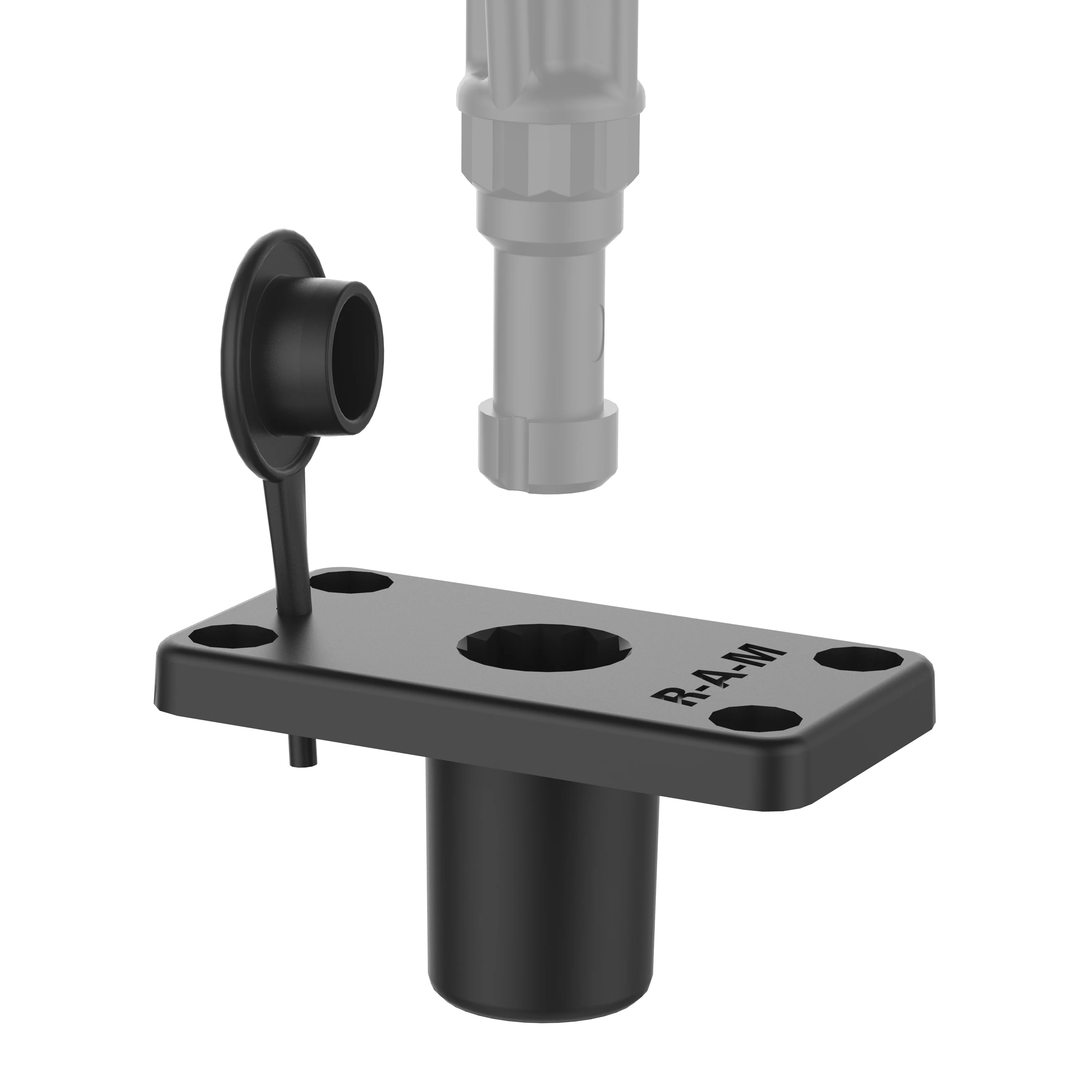 RAM ROD® Fishing Rod Holder with Flush Mounting Base - Image 2