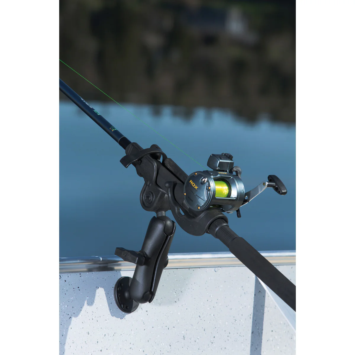 RAM ROD® Fishing Rod Double Ball Mount for Saltwater - Image 2