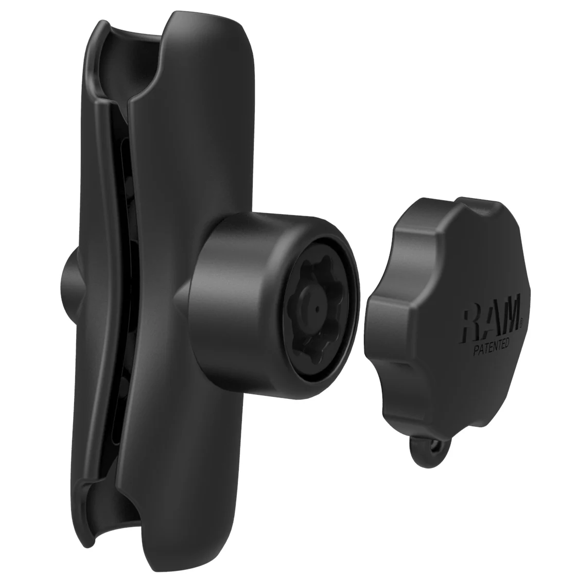 RAM® Double Socket Arm with RAM® Pin-Lock™ Security Knob - C Size Medium