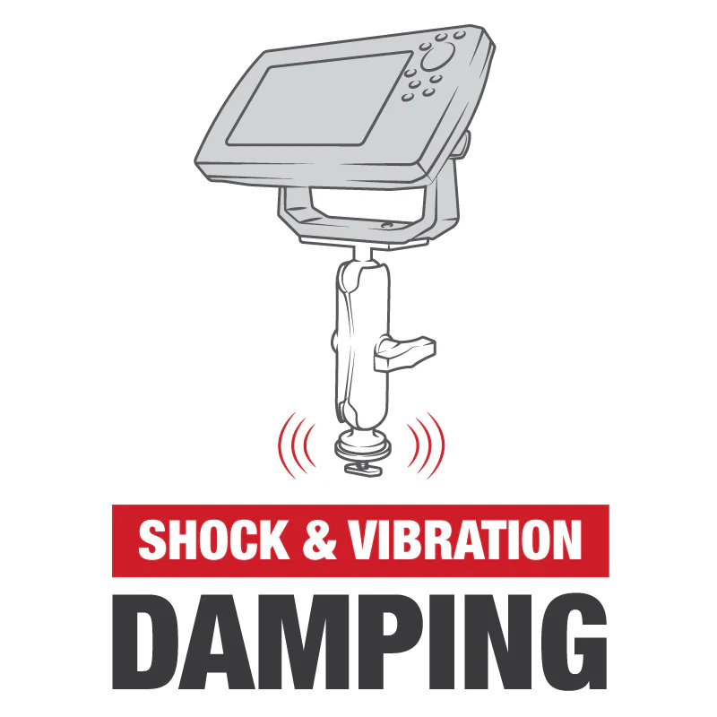 RAM® Track Ball™ Mount for Humminbird Helix 7 - Image 3