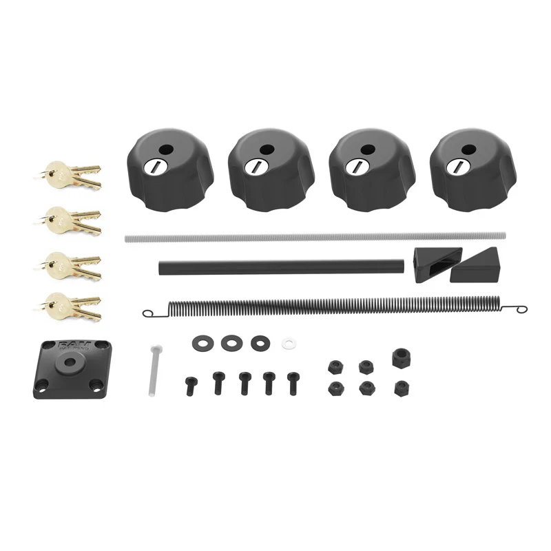 RAM® Safe-N-Secure™ Locking Kit for RAM® Tough-Tray™ & Swing Arms - Image 2