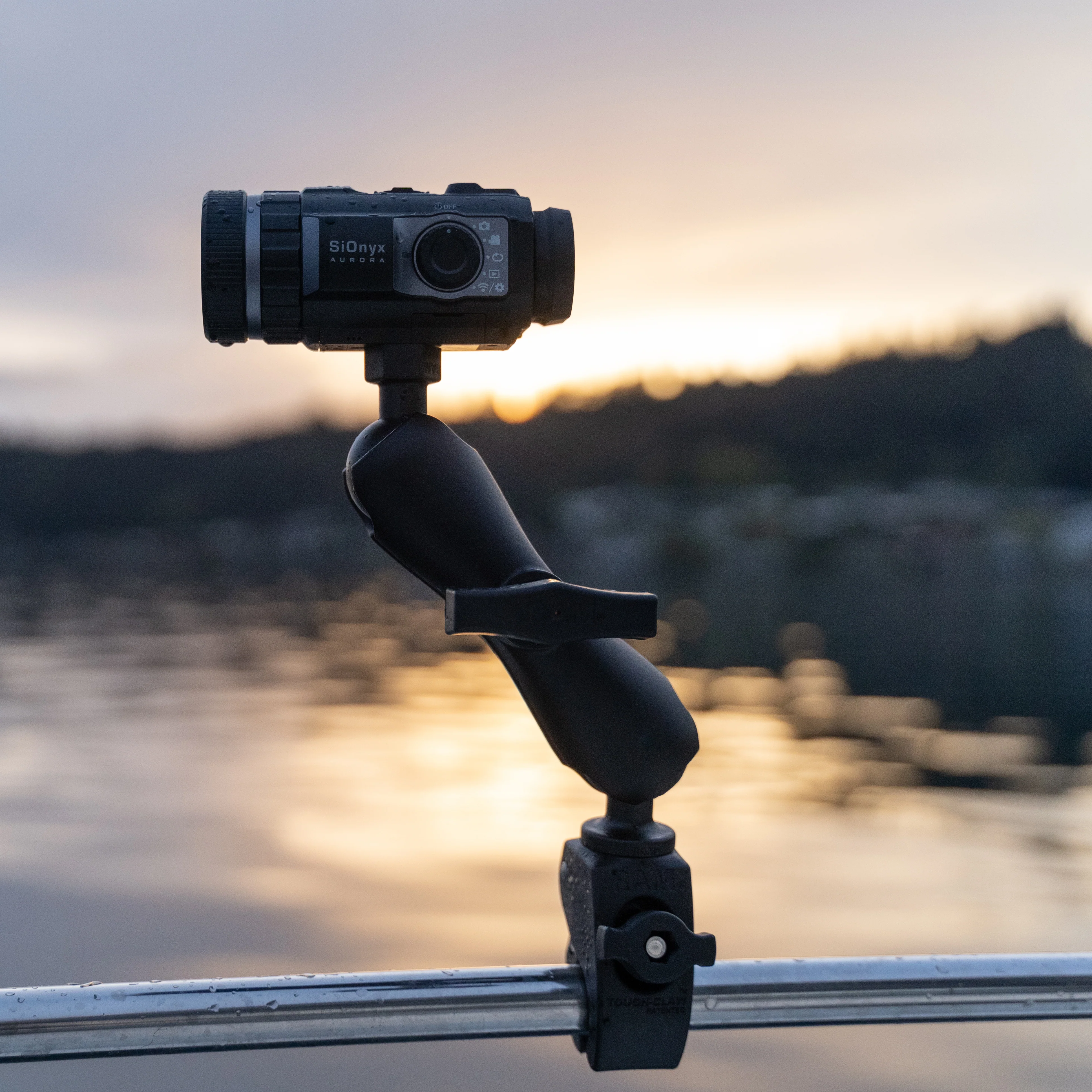 RAM® Tough-Ball™ Camera Mount with RAM® Tough-Claw™ Small Clamp Base - Image 4
