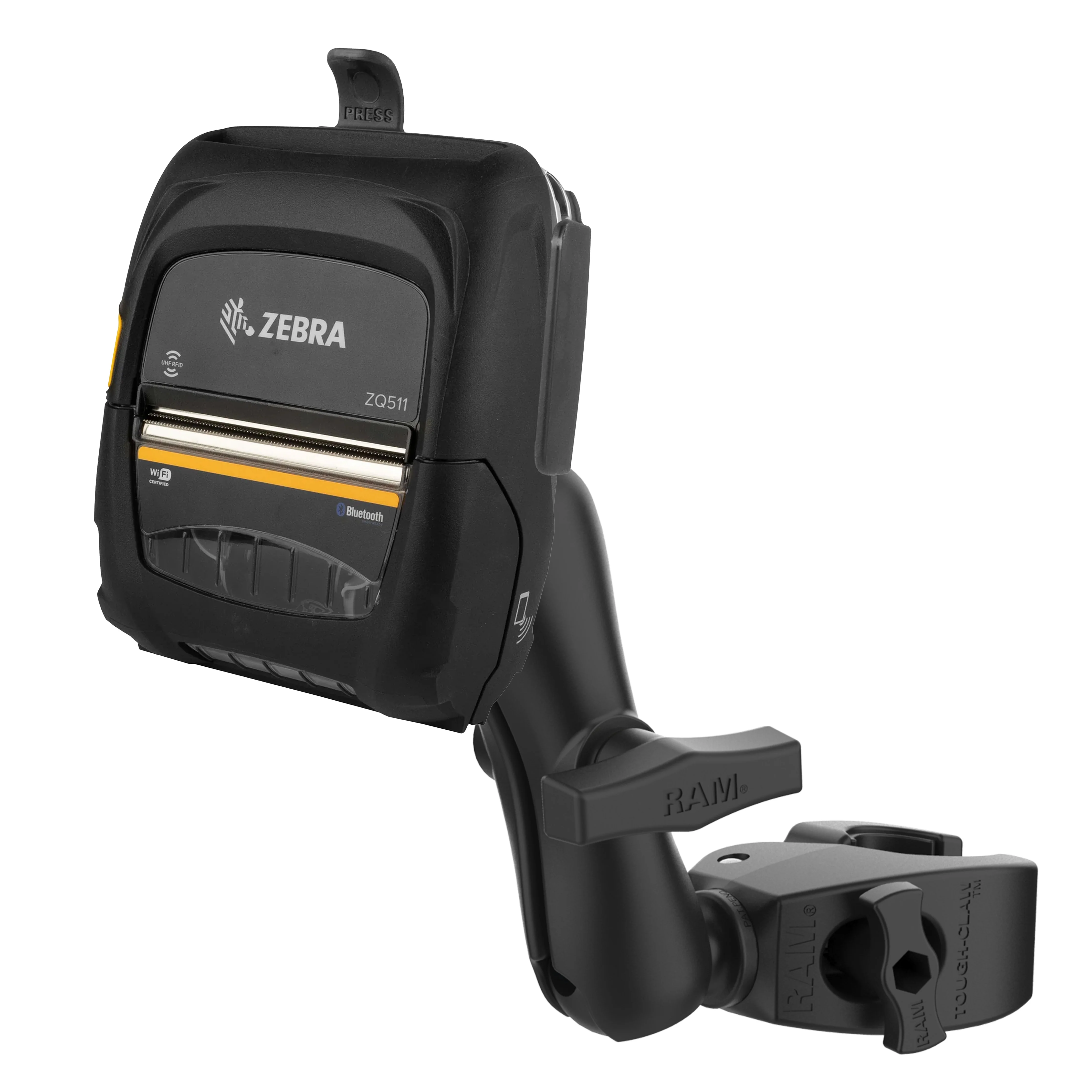 RAM® Printer Mount for Zebra ZQ511 with Medium Tough-Claw™