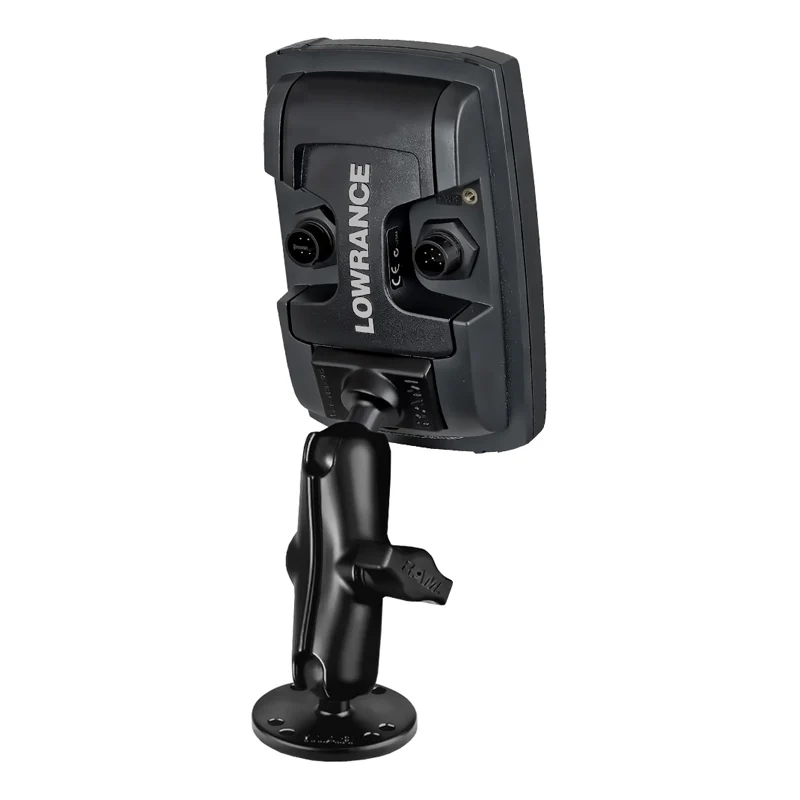 RAM® Double Ball Mount for Lowrance Elite-4 & Mark-4 Series - Image 2
