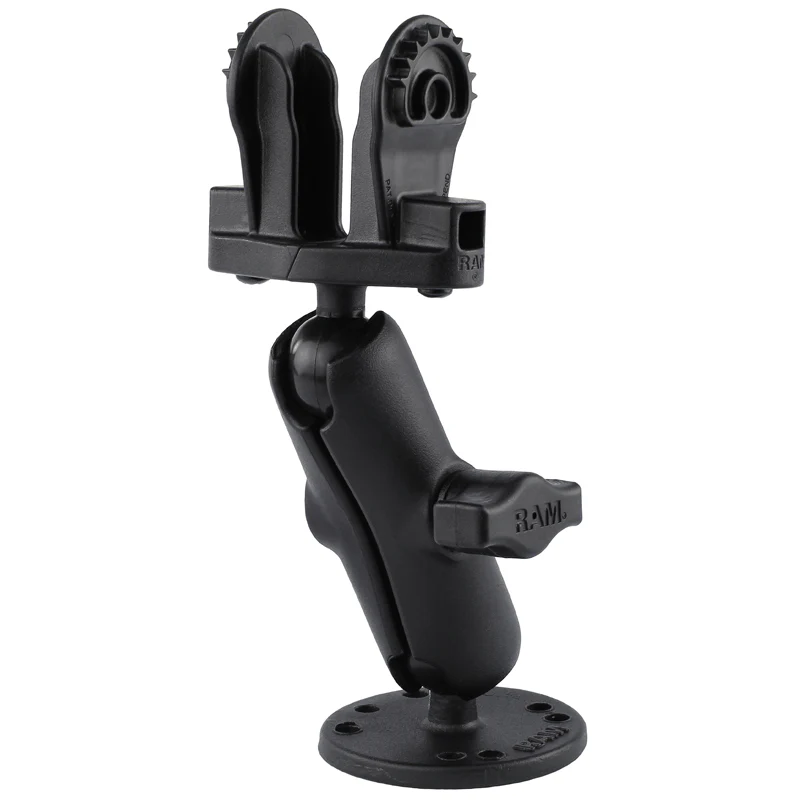 RAM® Double Ball Mount for Lowrance Eagle 4 & 5, Hook² & Reveal Series - Image 3