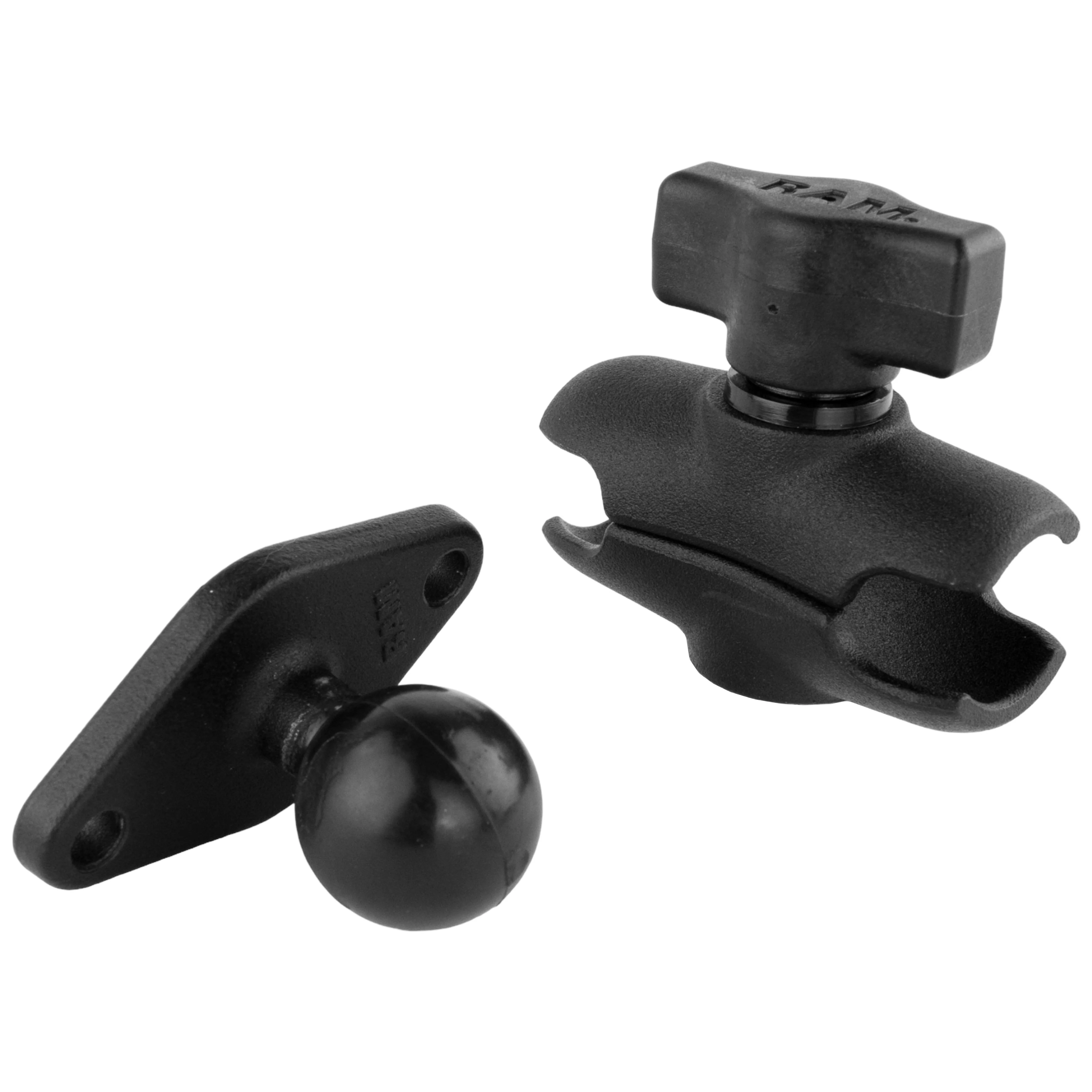 RAM® Double Socket Arm with Diamond Plate - B Size Short - Image 3