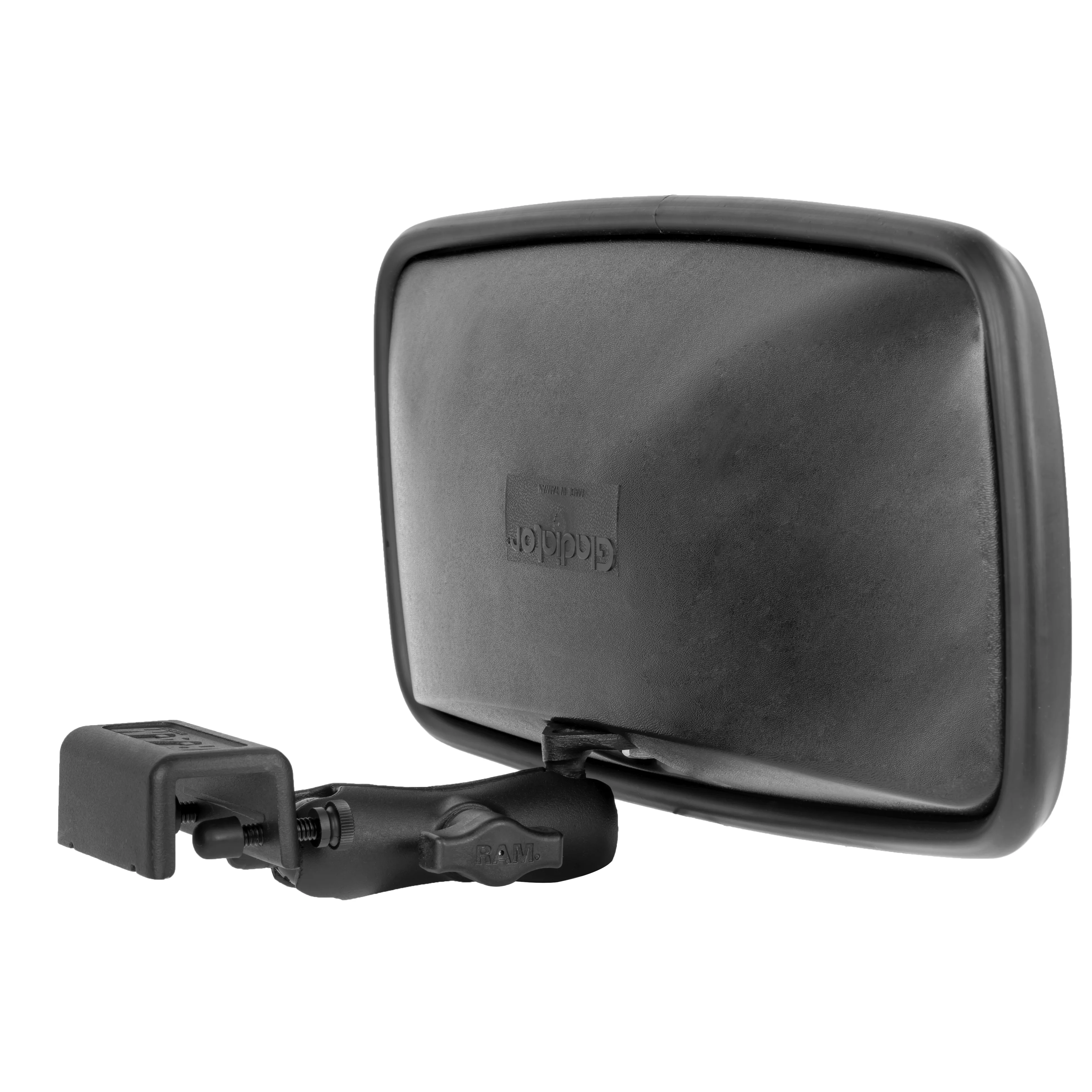 RAM® Double Ball Glare Shield Clamp Mount with Ski Mirror Adapter - Image 2