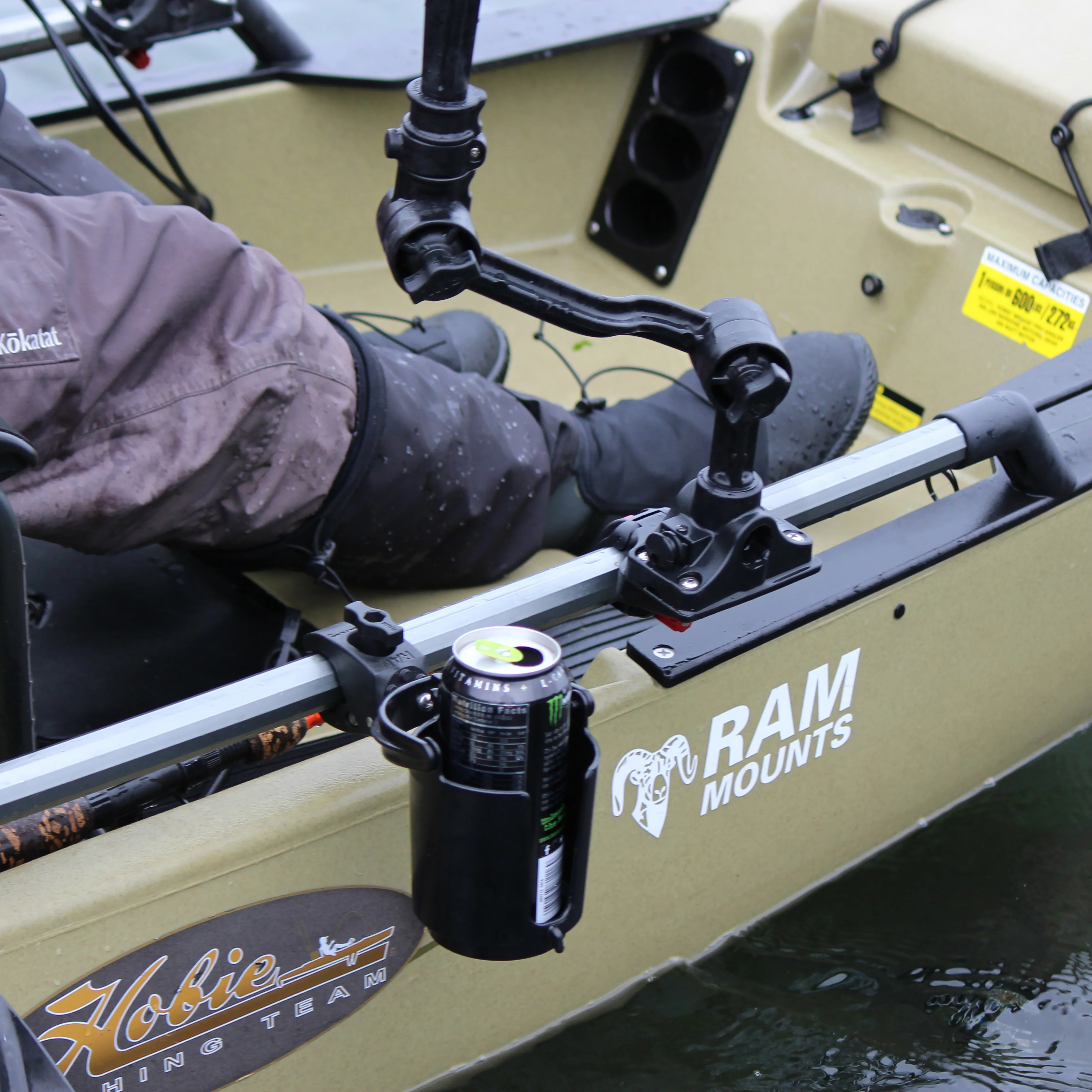 RAM® Level Cup™ 16oz Drink Holder with RAM® Tough-Claw™ Mount - Image 4