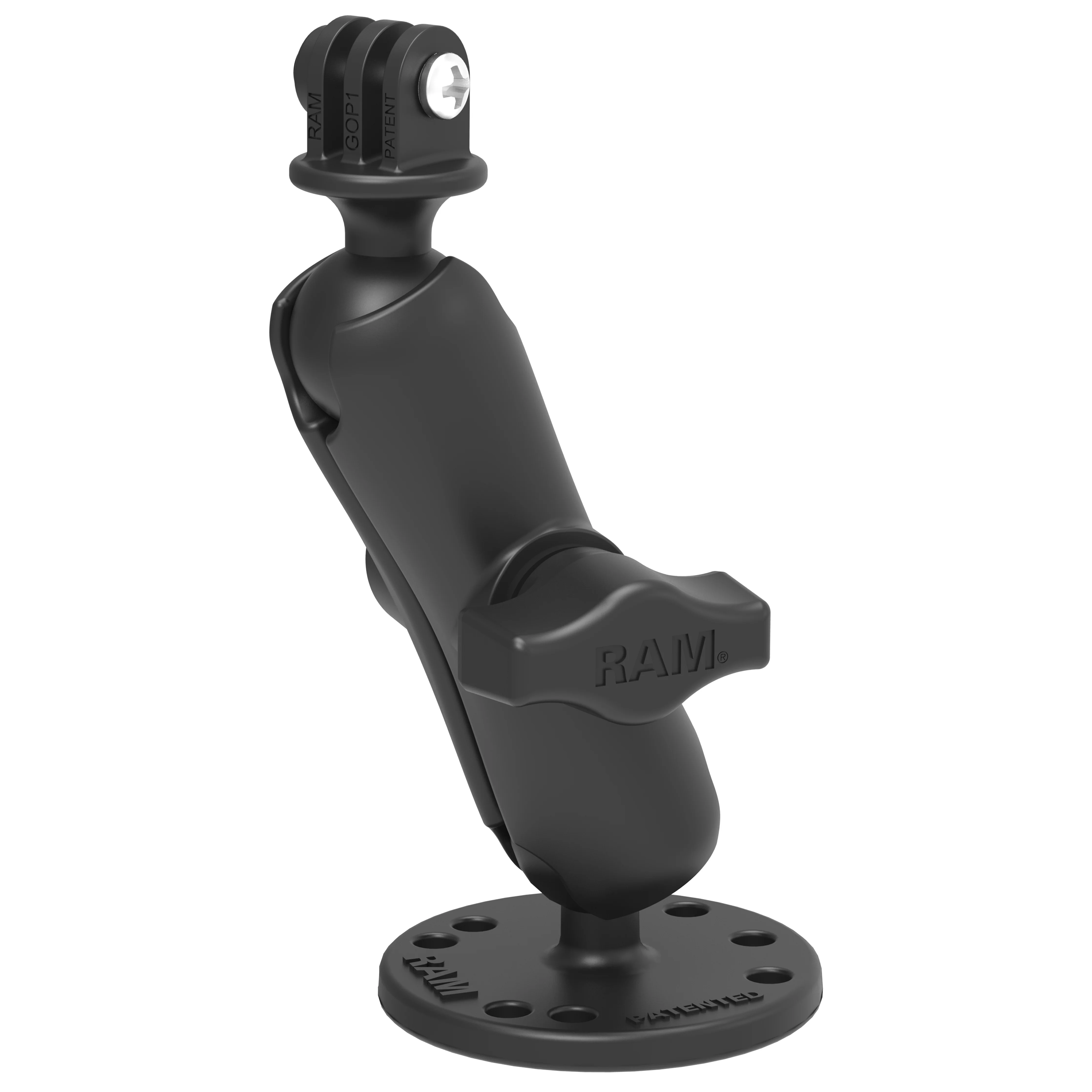 RAM® Drill-Down Mount with Universal Action Camera Adapter - Image 2