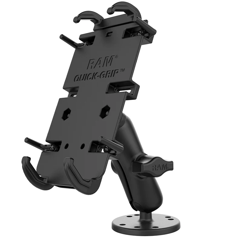 RAM® Quick-Grip™ XL Spring-Loaded Phone Mount with Drill-Down Base - Image 2