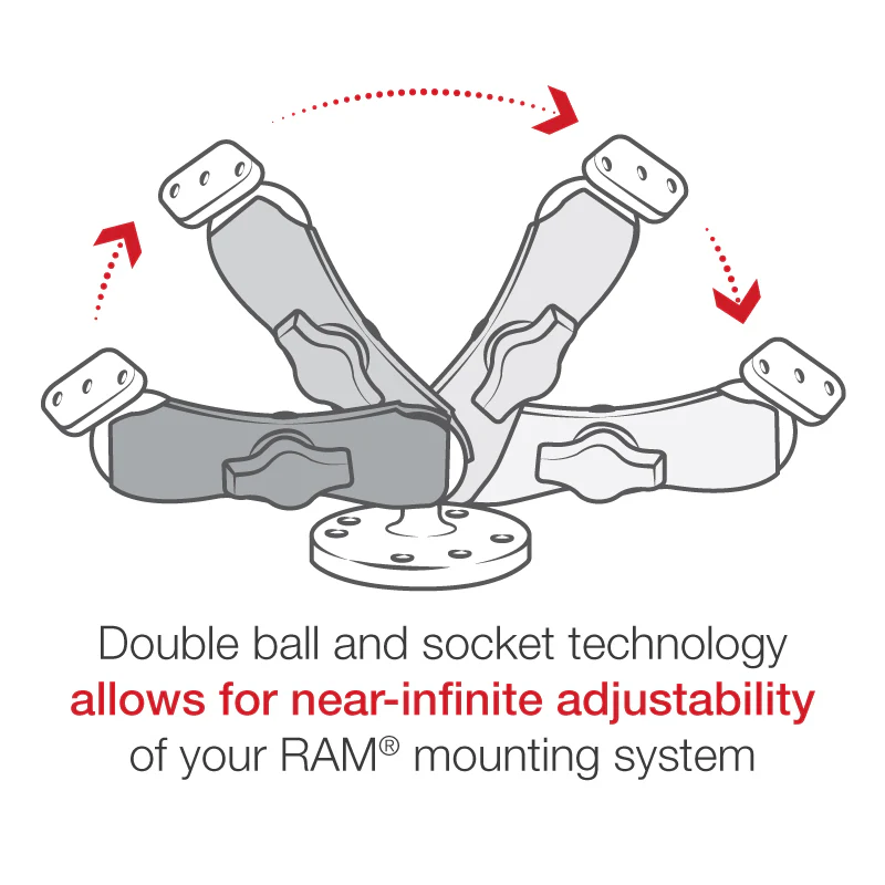 RAM® EZ-Roll'r™ Powered Drill-Down Mount for Samsung XCover Pro - Image 5