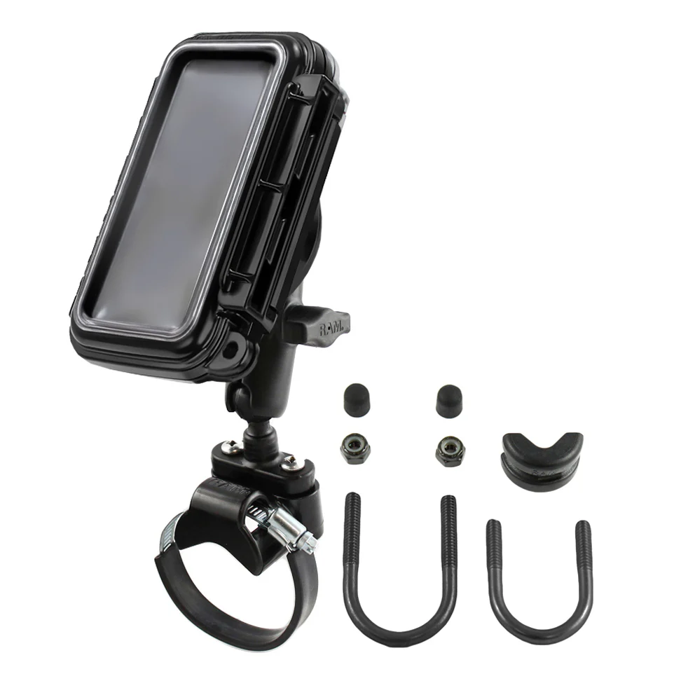 RAM® Aqua Box® ATV/UTV Rail Mount for Medium Devices - Image 2