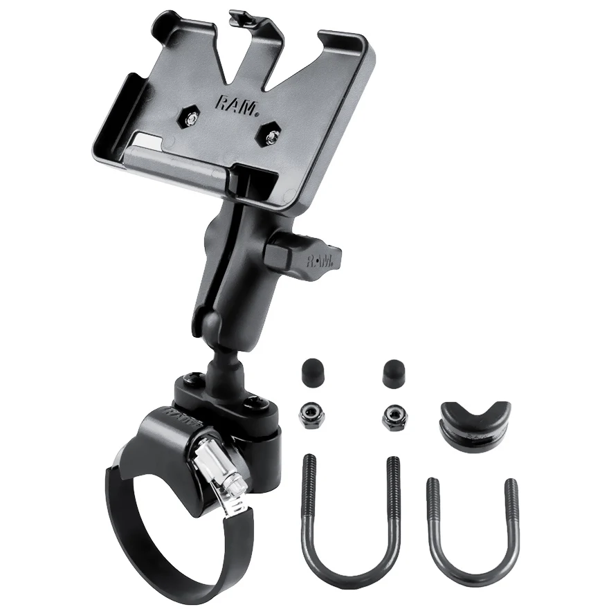 RAM® ATV/UTV Double Ball Rail Mount for Garmin nuvi 1300 Series + More - Image 2