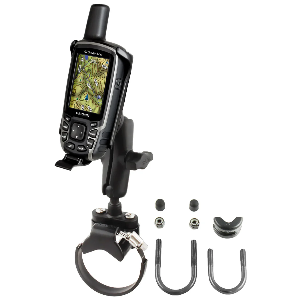 RAM® ATV/Side By Side Rail Mount for Garmin Astro 320, GPSMAP 62 + More