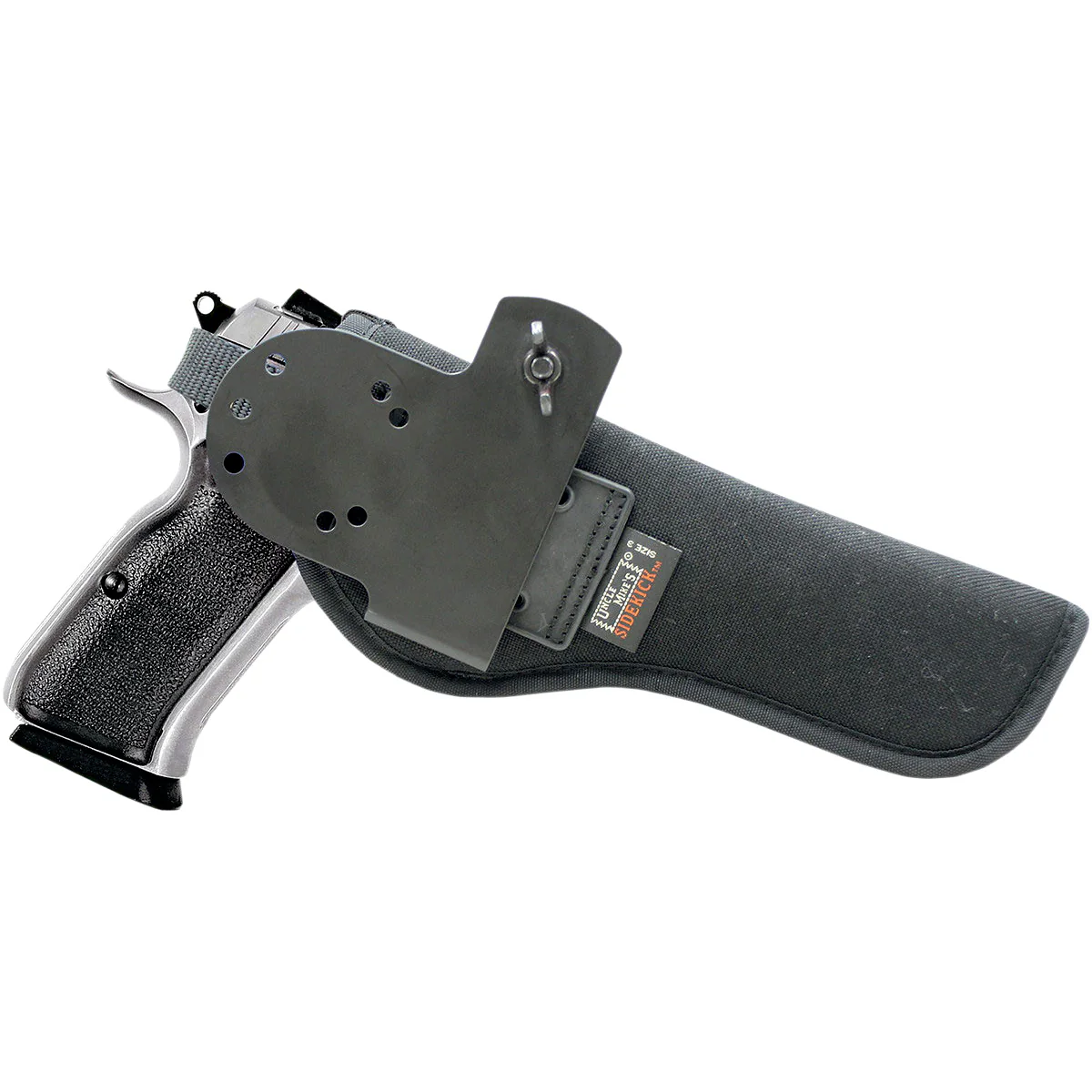 RAM® ATV/Side By Side Double Ball Rail Mount with Gun Holster Clip - Image 3