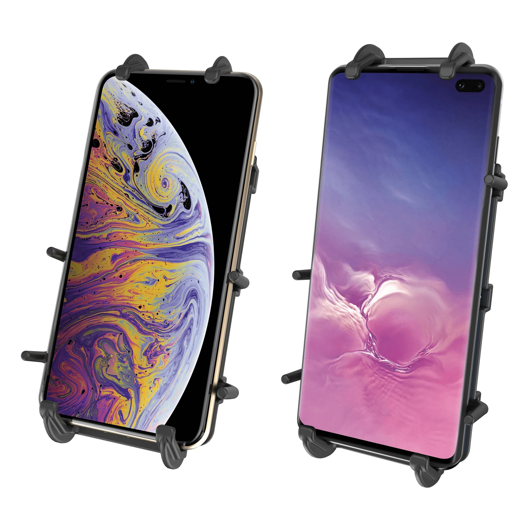 RAM® Quick-Grip™ XL Phone Mount with Handlebar U-Bolt Base - Short - Image 4