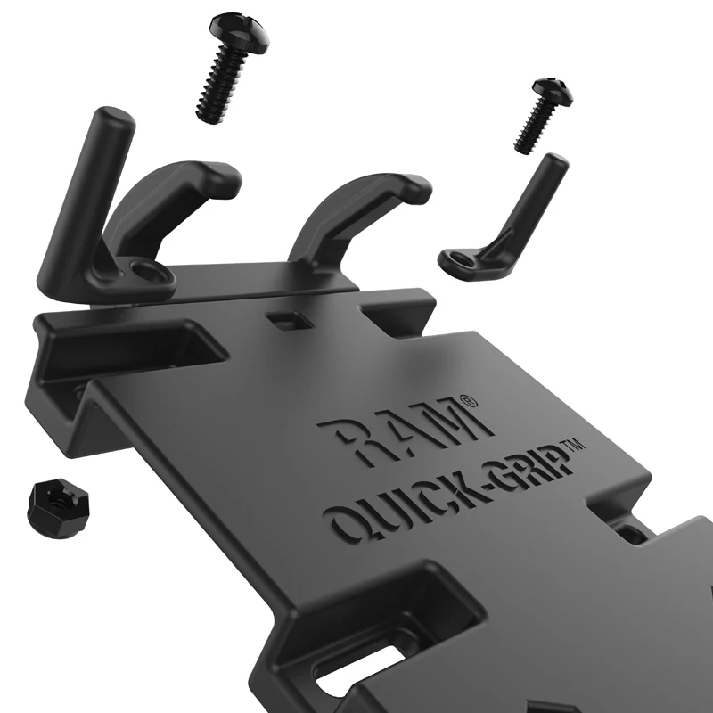 RAM® Quick-Grip™ XL Phone Mount with Handlebar U-Bolt Base - Short - Image 5