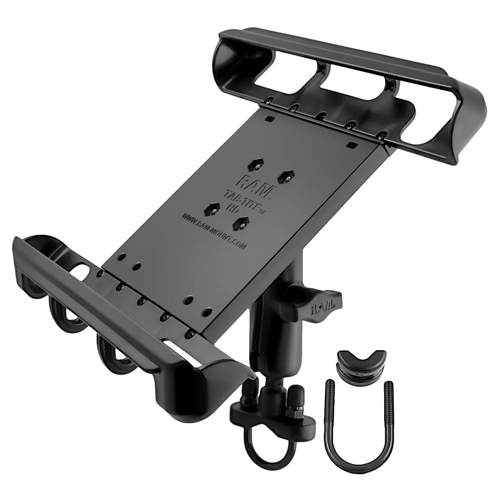 RAM® Tab-Tite™ Handlebar U-Bolt Mount for Large Tablets with Cases - Image 2