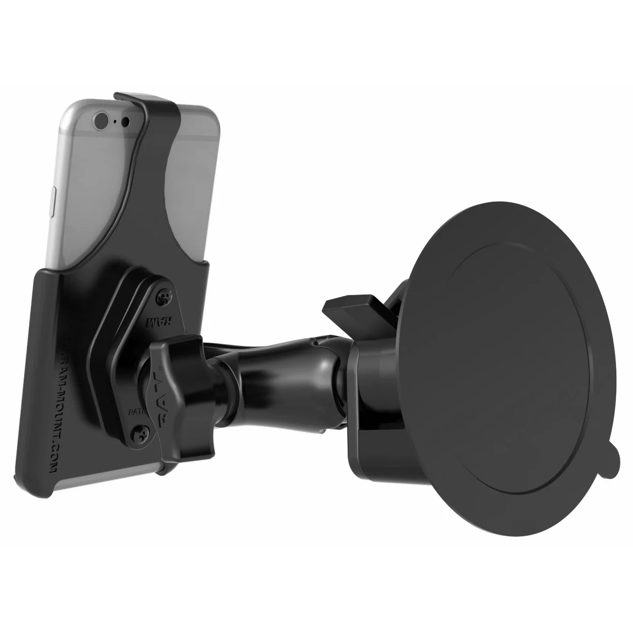 RAM® Twist-Lock™ Suction Cup Mount for Apple iPhone Xs Max, 7 & 6 Plus - Image 3