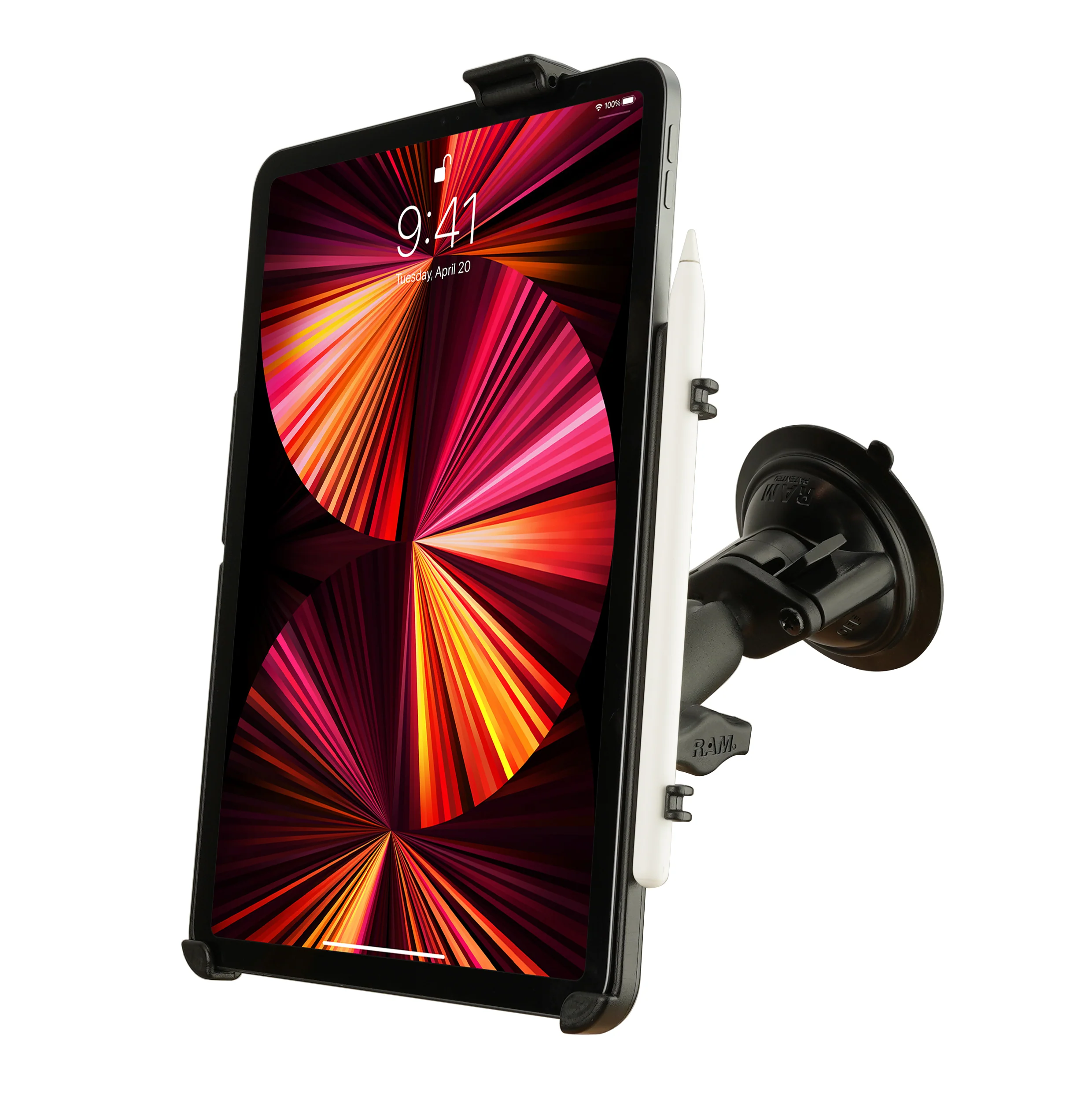 RAM® Suction Mount for iPad Pro 11" 1-4 Gen, Air 4, 5 & 11" (M2, M3, M4)