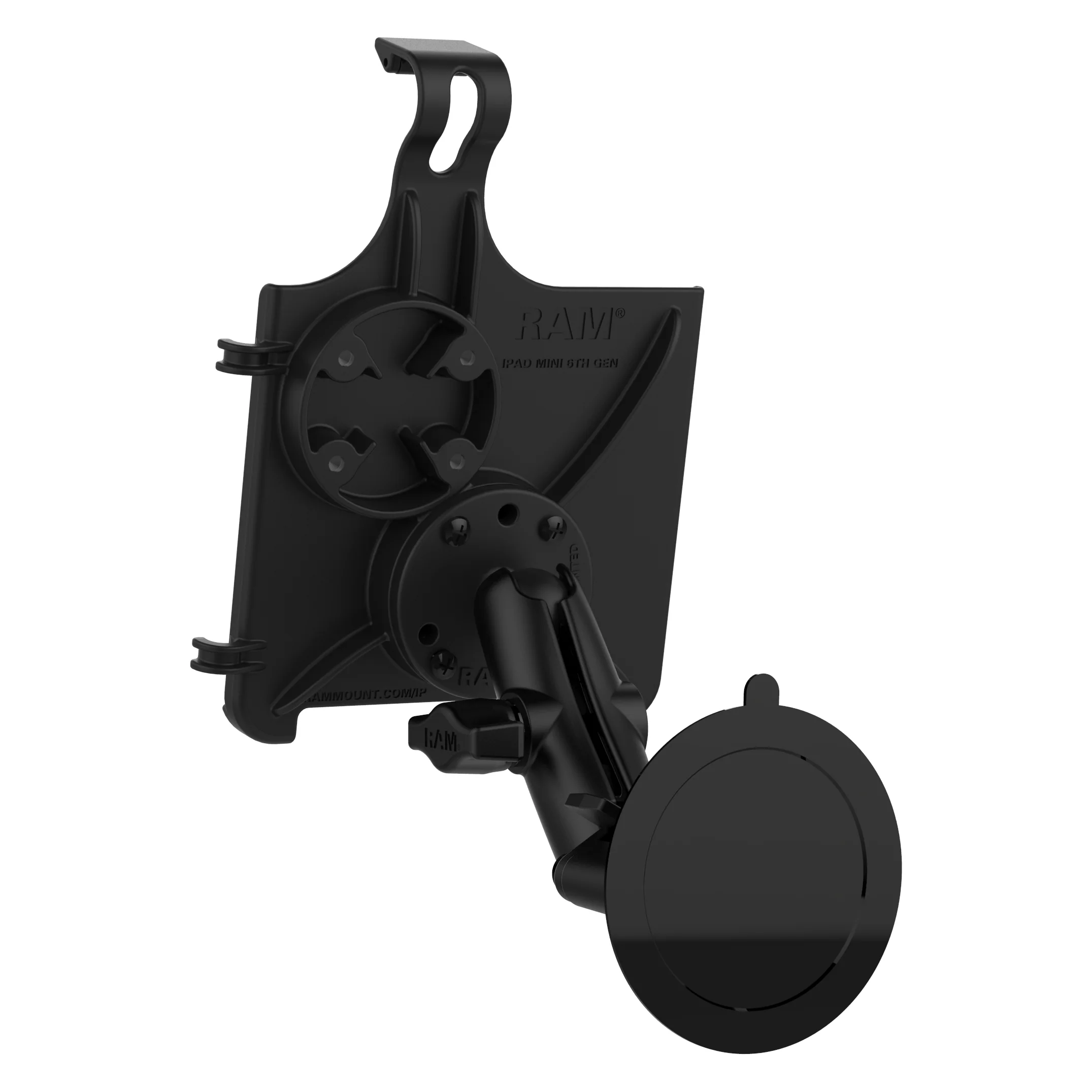 RAM® Twist-Lock™ Suction Cup Mount for iPad mini (A17 Pro) & mini 6 - Image 3