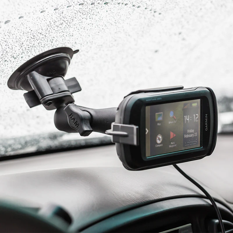 RAM® Twist-Lock™ Suction Cup Mount for Garmin Montana 600 Series - Image 3