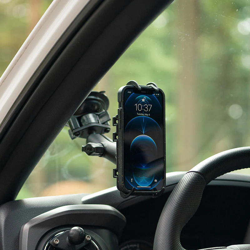 RAM® Quick-Grip™ Phone Mount with RAM® Twist-Lock™ Suction Cup Base - Image 2