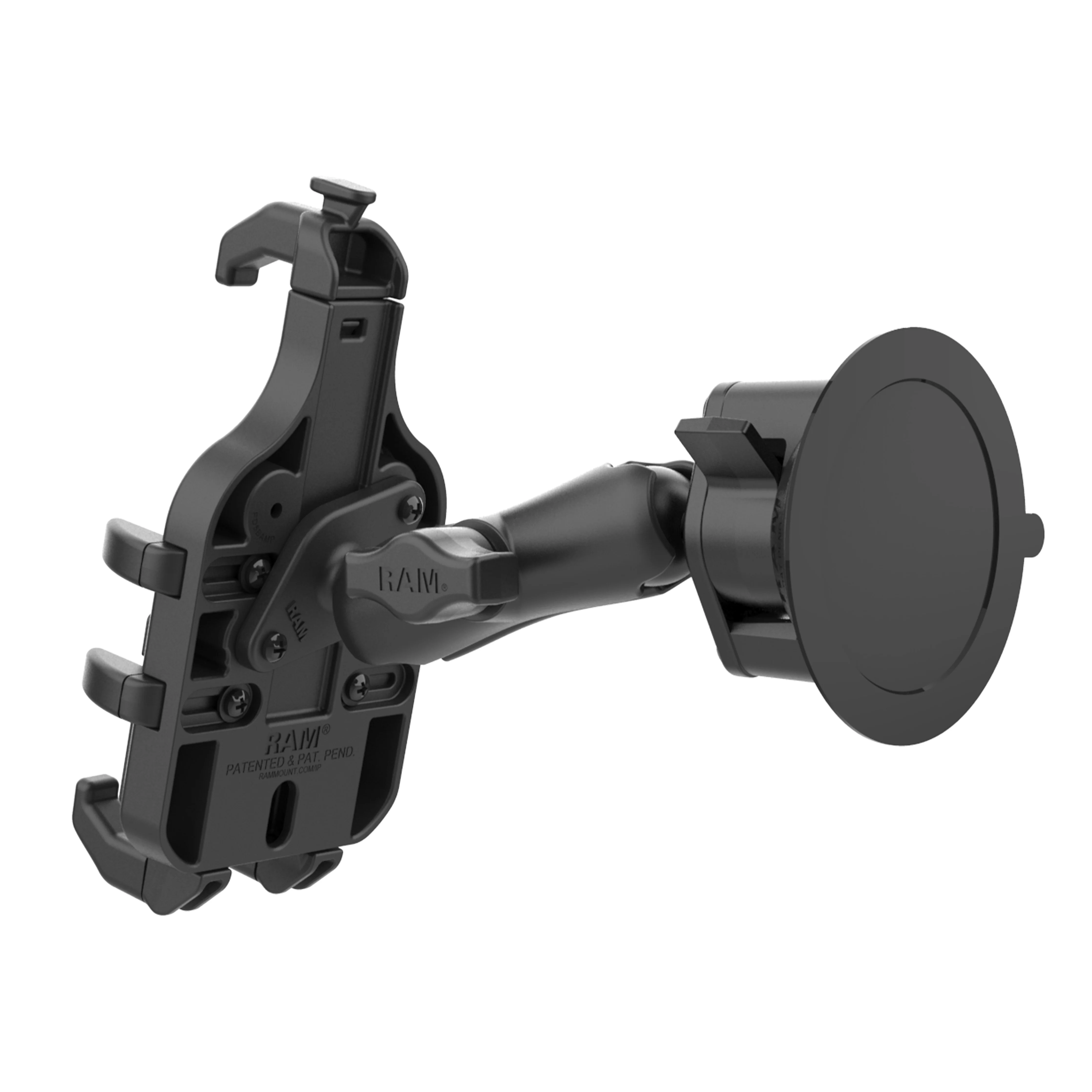 RAM® Quick-Grip™ Pro Phone Mount with Twist-Lock™ Suction Cup - Medium - Image 3