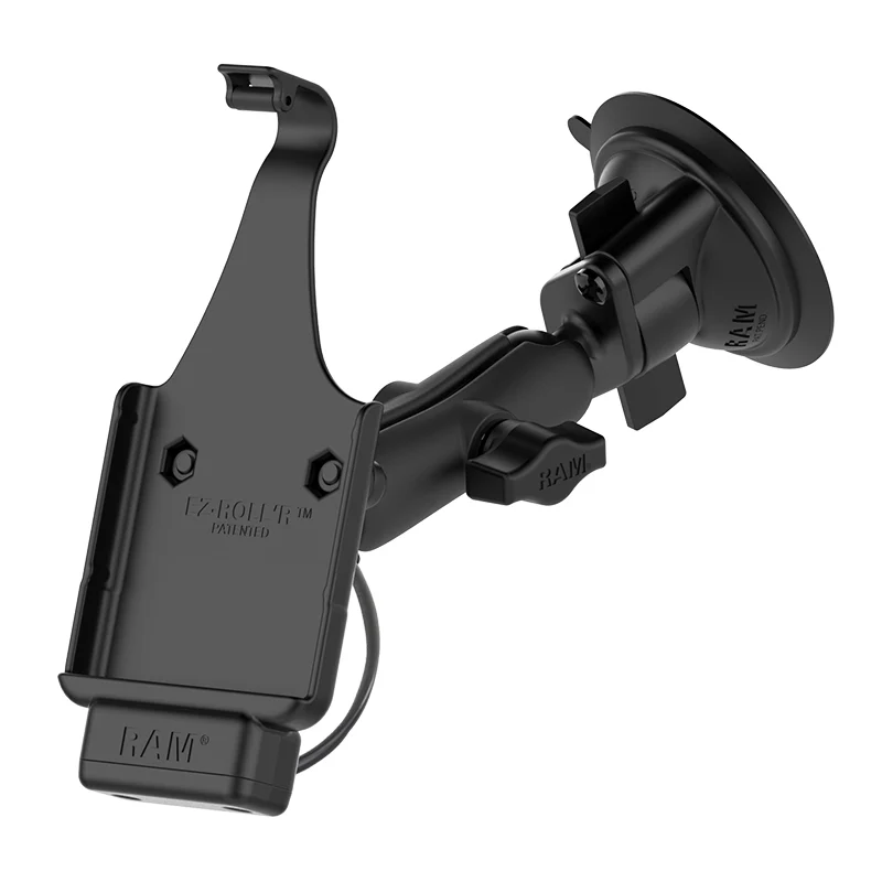 RAM® Powered Suction Cup Mount for Samsung XCover Pro with Charger - Image 2