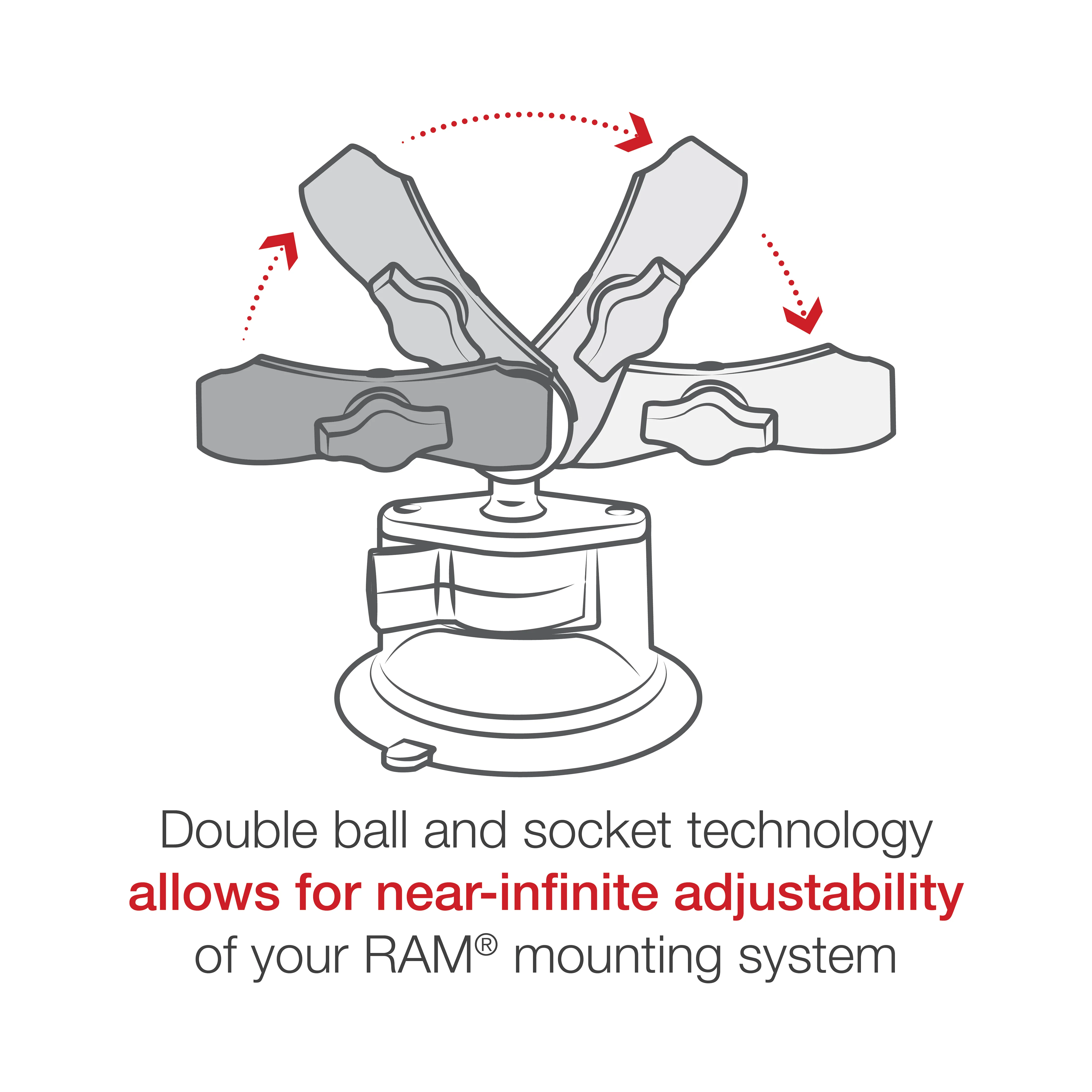 RAM® X-Grip® with RAM® Twist-Lock™ Suction Cup Mount for 7"-8" Tablets - Image 4