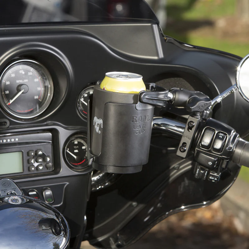 RAM® Level Cup™ 16oz Drink Holder with Brake/Clutch Reservoir Base - Image 2