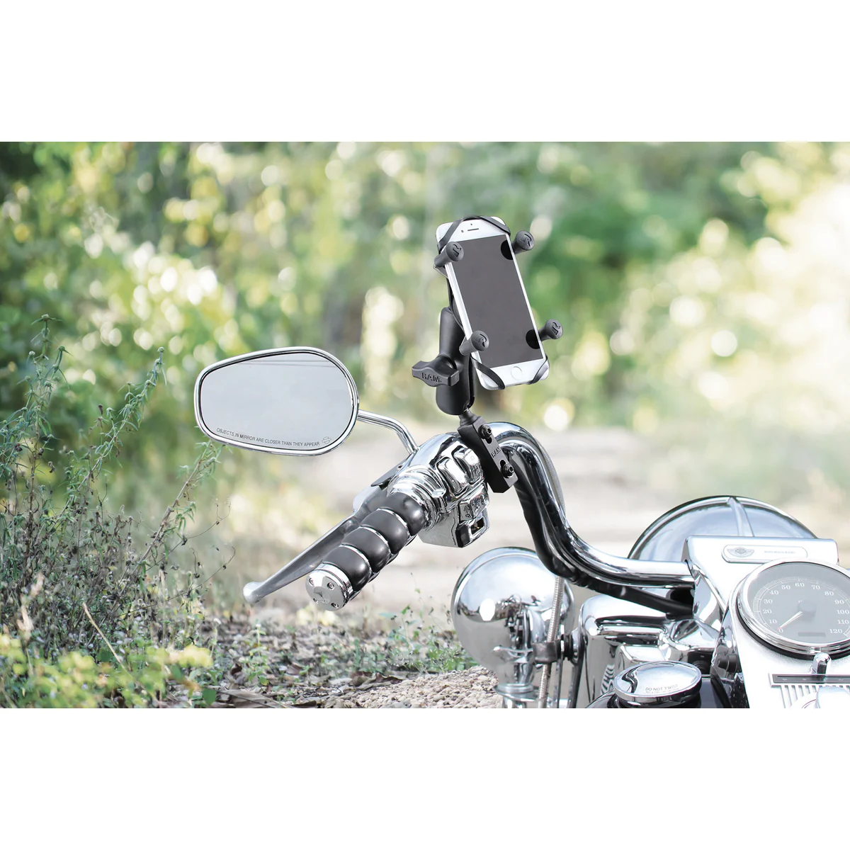 RAM® X-Grip® Phone Mount with Brake/Clutch Reservoir Base - Medium - Image 3