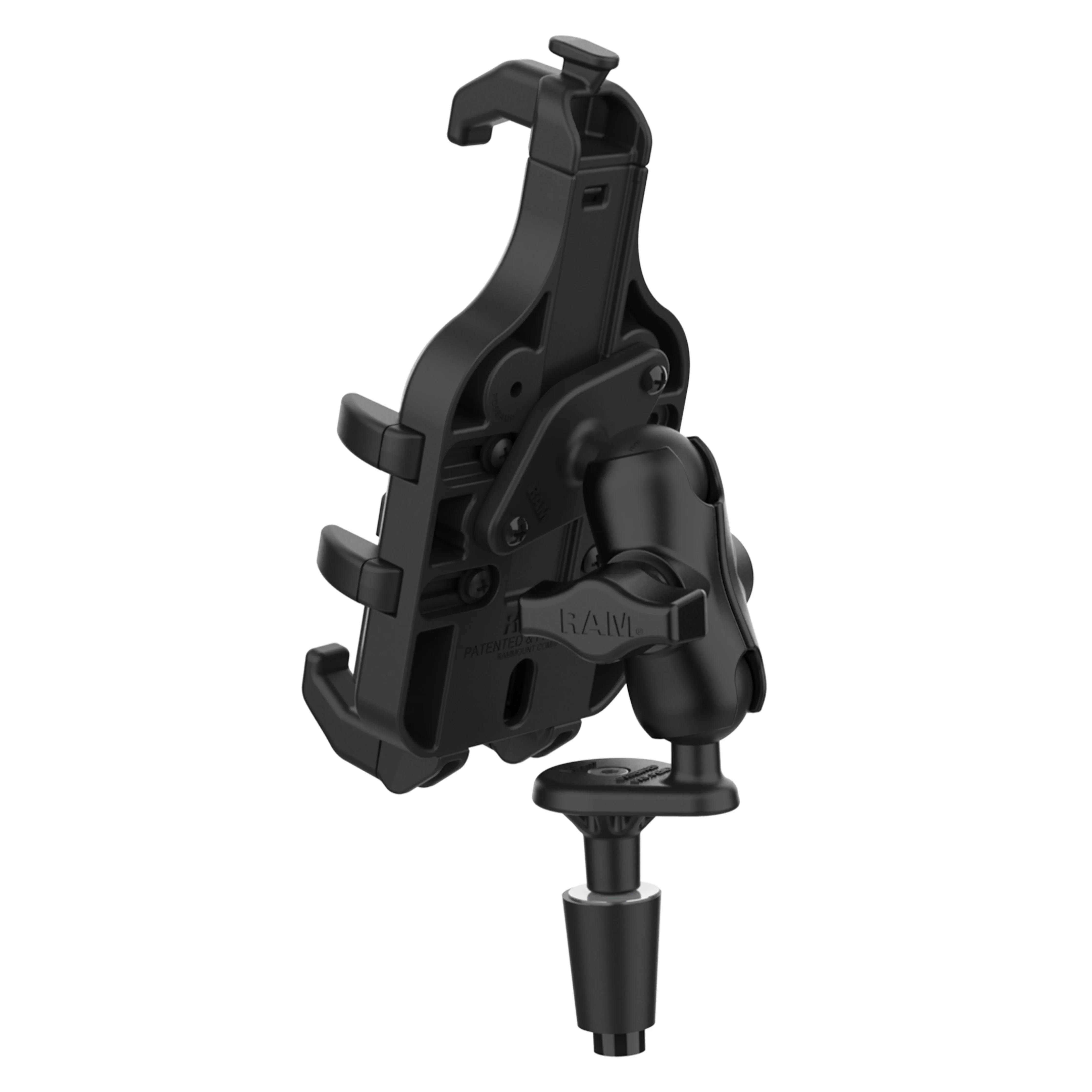 RAM® Quick-Grip™ Pro Phone Mount with Fork Stem Base - Short - Image 3