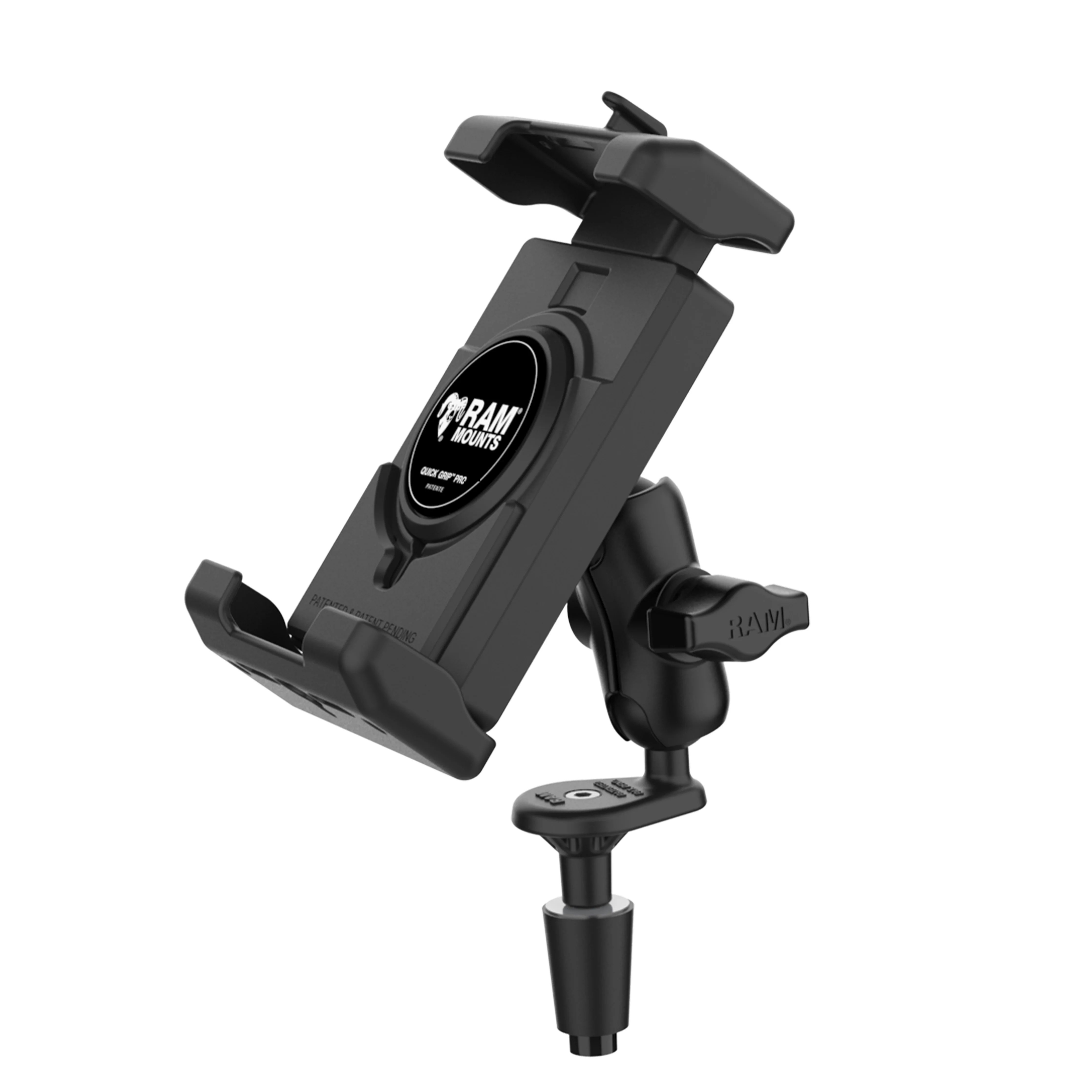 RAM® Quick-Grip™ Pro XL Phone Mount with Fork Stem Base - Short - Image 2