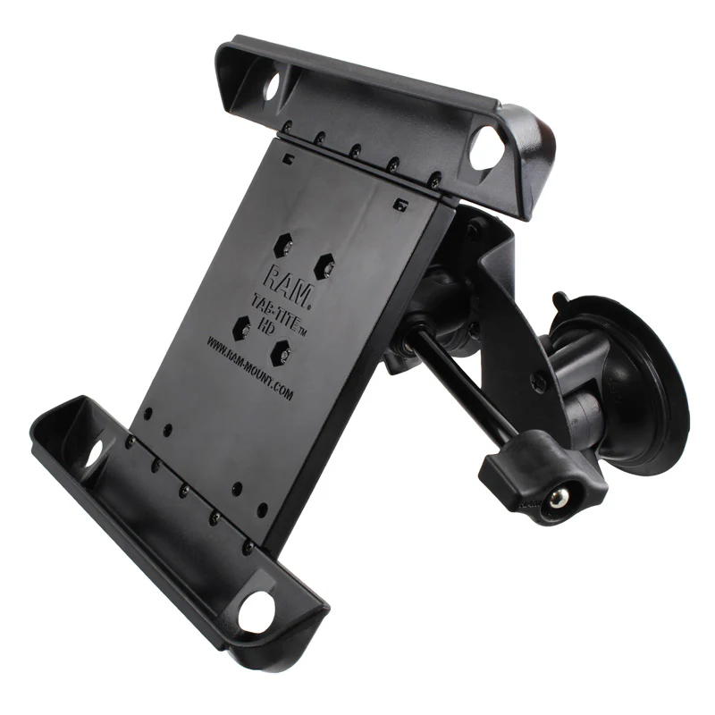 RAM® Tab-Tite™ Dual Suction Mount with Extension Knob for iPad Gen 1-4 - Image 2