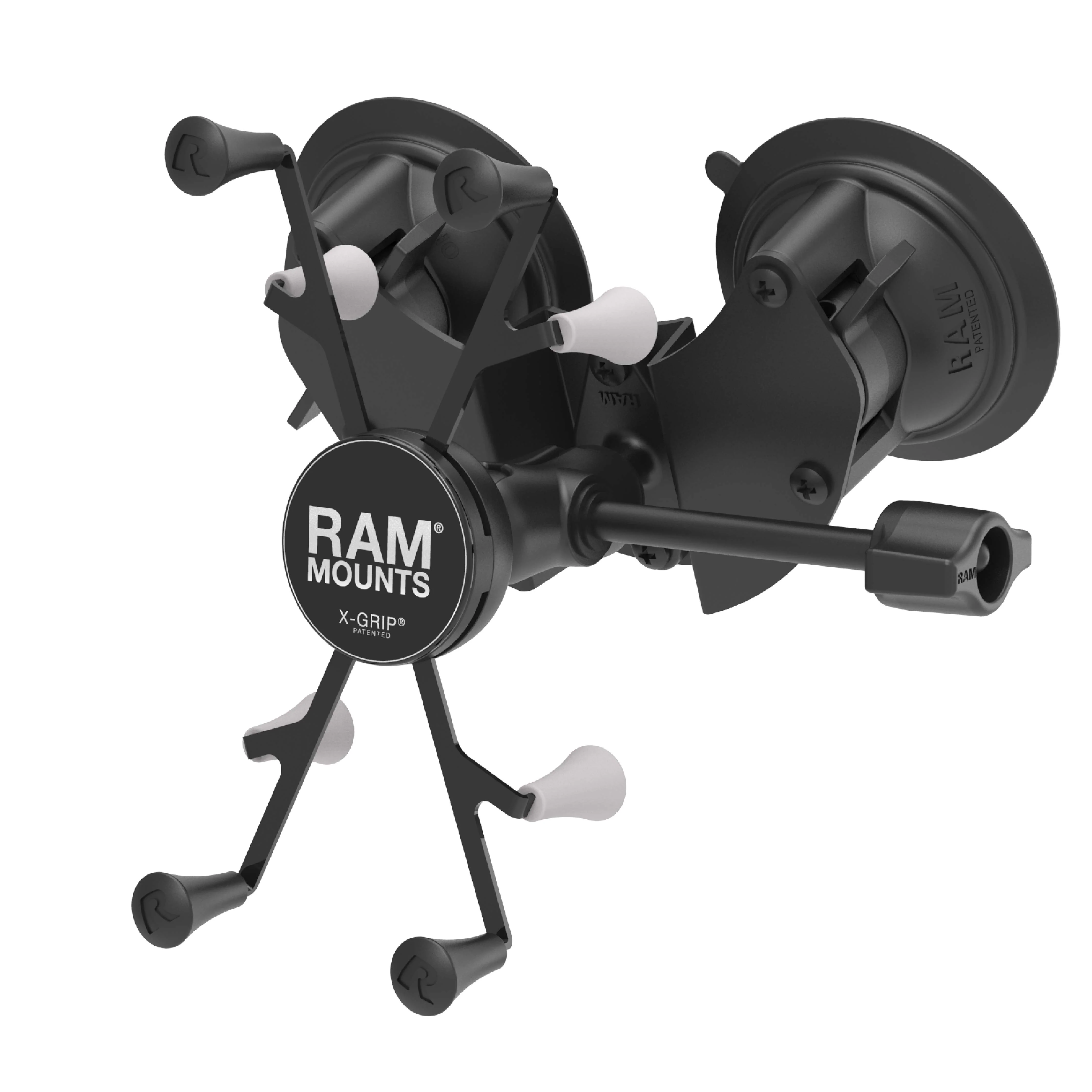 RAM® X-Grip® with RAM® Twist-Lock™ Dual Suction for 7"-8" Tablets - Image 2