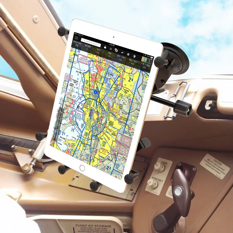 RAM® X-Grip® with Dual Suction for 9"-11" Tablets - Inset Plate - Image 3