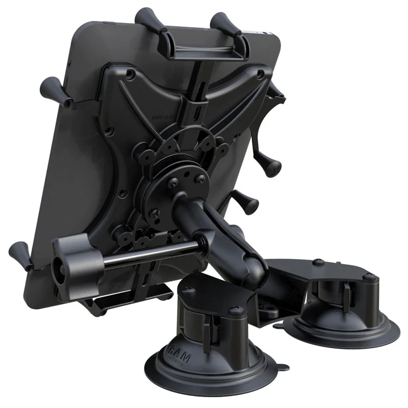 RAM® X-Grip® with Dual Suction for 9"-11" Tablets - Inset Plate - Image 4