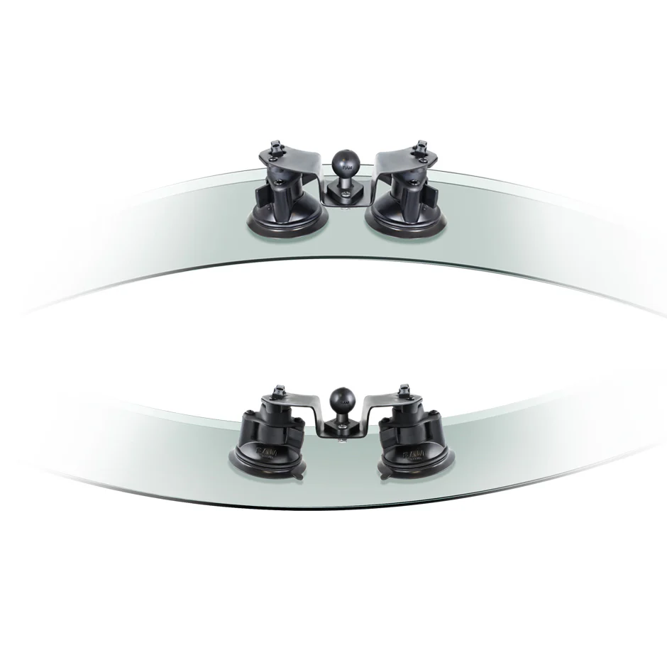 RAM® Twist-Lock™ Dual Pivot Suction Cup Base with Ball - Image 3