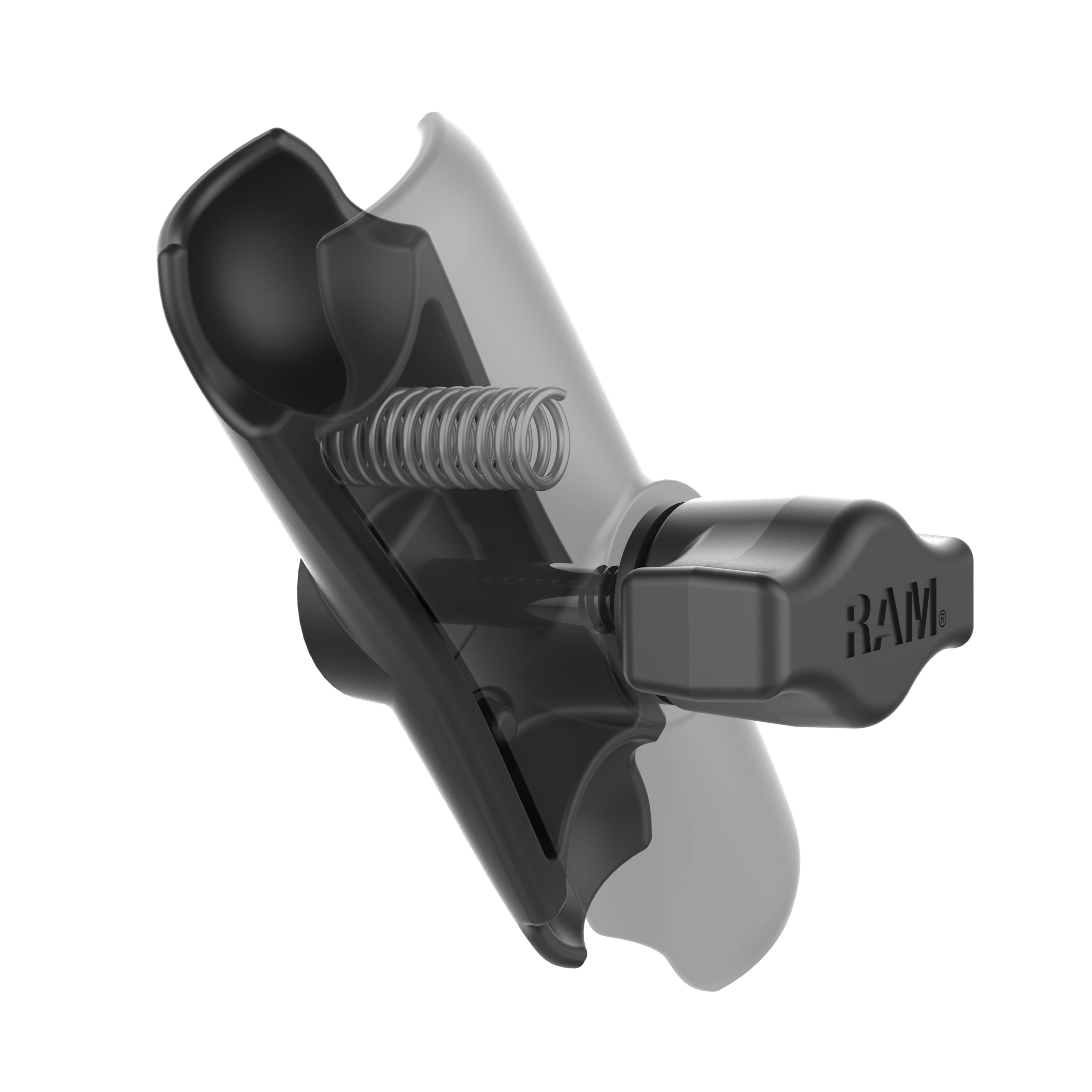 RAM® T-Knob with Bolt, Washers & Spring for Socket Arms - Image 3