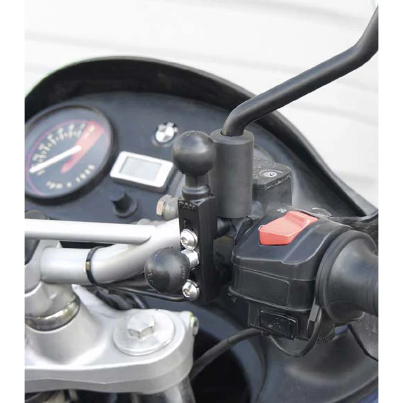 RAM® Motorcycle Brake/Clutch Reservoir Base with Add-On Ball - Image 3