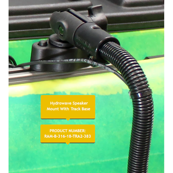 RAM® Track Ball™ Quick Release Mount for HydroWave™ Speaker with 18" Rod - Image 4