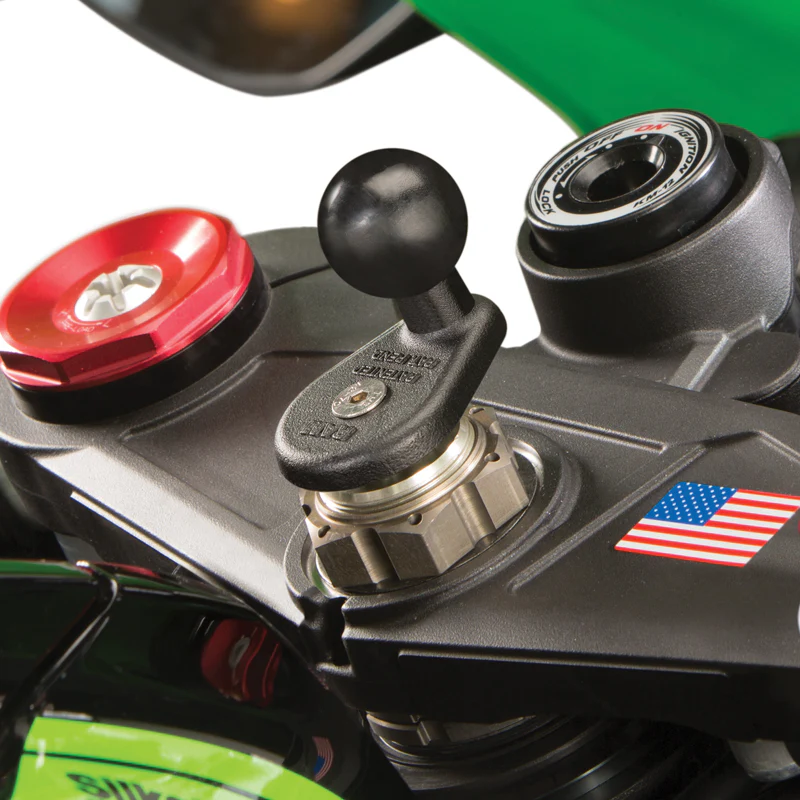 RAM® Motorcycle Fork Stem Ball Base with Rubber Expansion Plug - Image 3