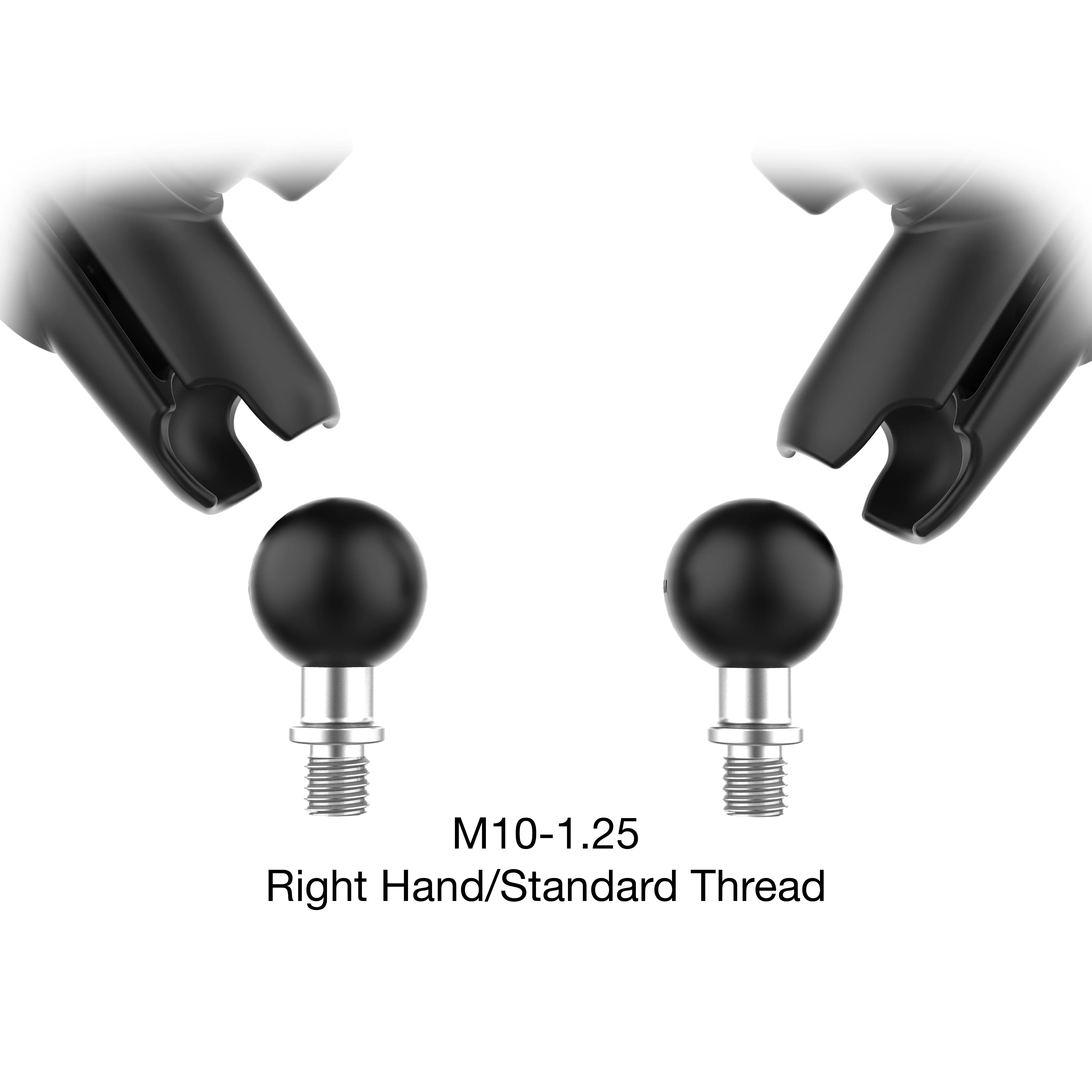 RAM® Tough-Mirror™ Kit with M10-1.25 Bases - Medium Arm - Image 2